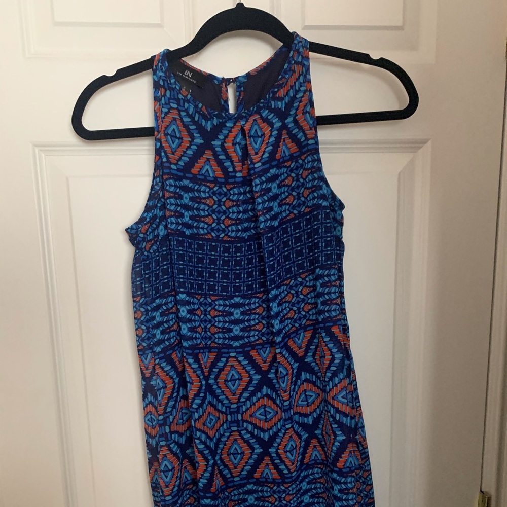 Blue dress